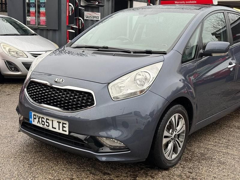 Used Kia Venga 123 HP (90 kW) 2015 Blue Hatchback