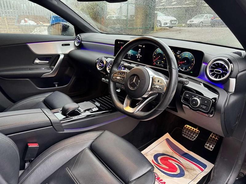 Used Mercedes CLA220 AMG Line Premium 190 HP (139 kW) 2019 Black Sedan