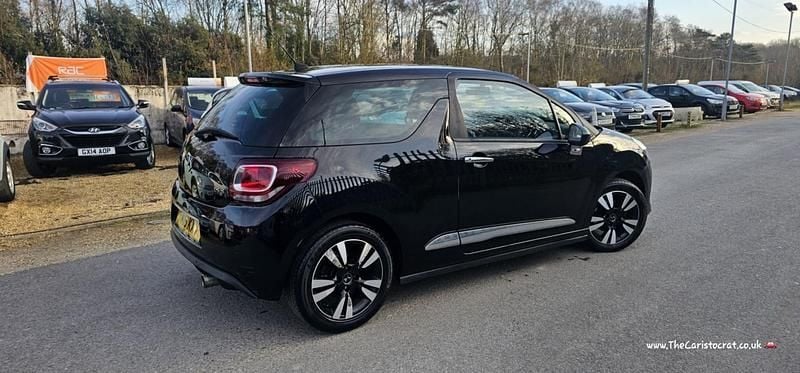 Used DS Automobiles DS3 Elegance 110 HP (80 kW) 2016 Black Hatchback