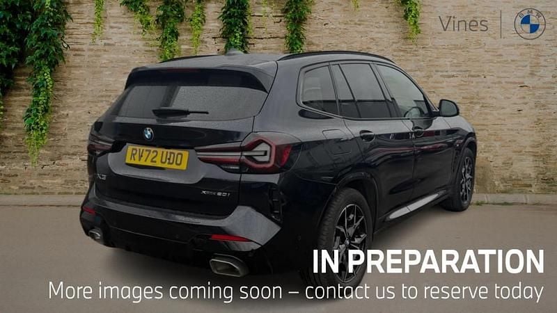 Used BMW X3 M Sport 181 HP (133 kW) 2022 Black SUV