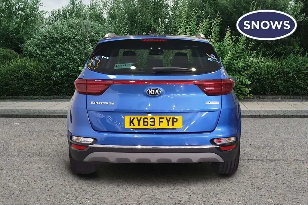 Used Kia Sportage 136 HP (100 kW) 2019 Blue SUV