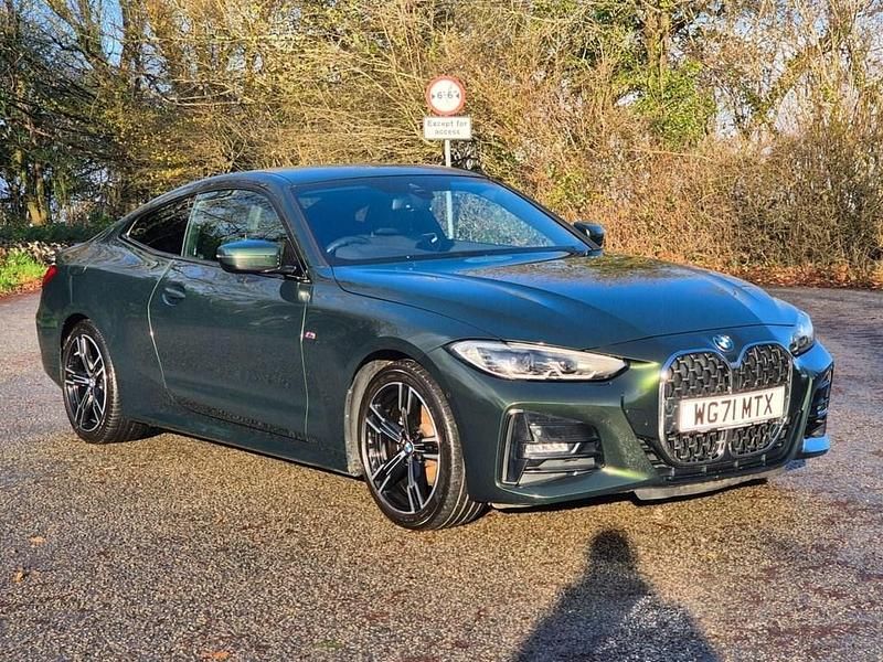 Used BMW 420 M Sport 190 HP (139 kW) 2022 Green Coupe
