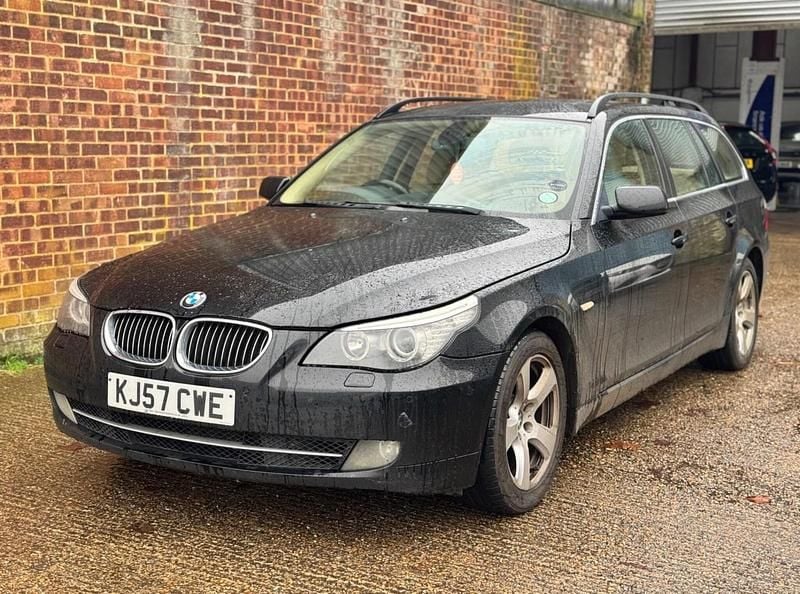 Black Used 2007 BMW 525 Impressive Estate | £1,490 - Image 1/4