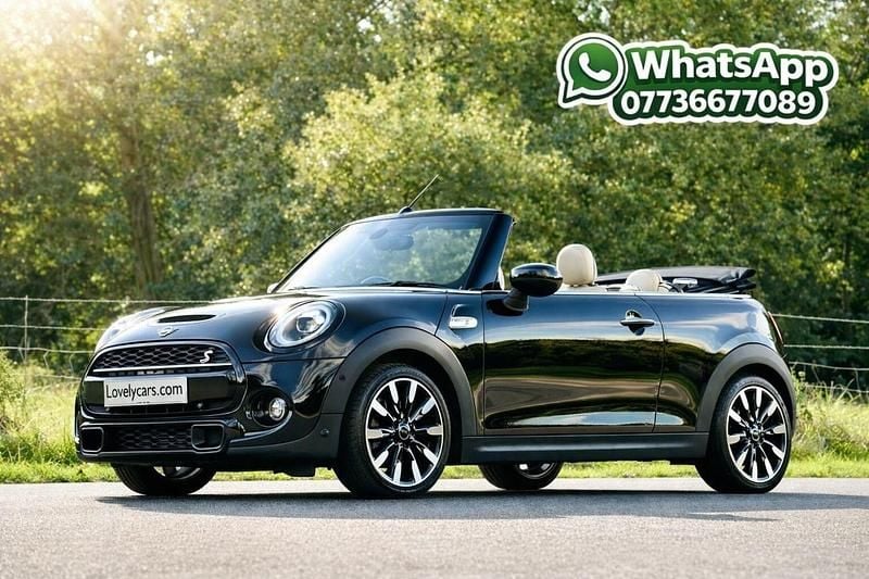 Used Mini Cooper S Cabriolet Exclusive 192 HP (141 kW) 2019 Black Cabriolet