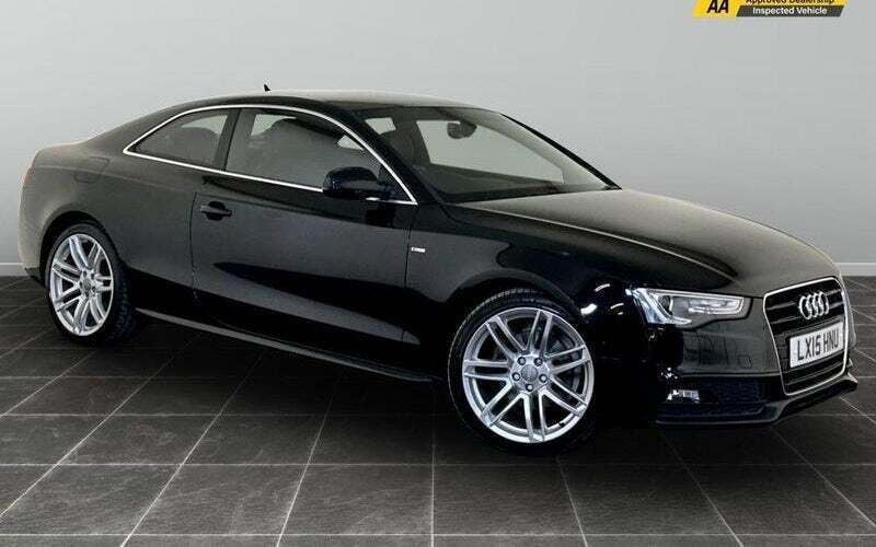 Black Used 2014 Audi A5 S-Line Coupe | £9,295 (Good price) - Image 1/2