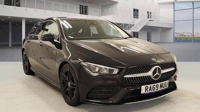 Used Mercedes CLA220 AMG Line Premium 2019 Black Sedan