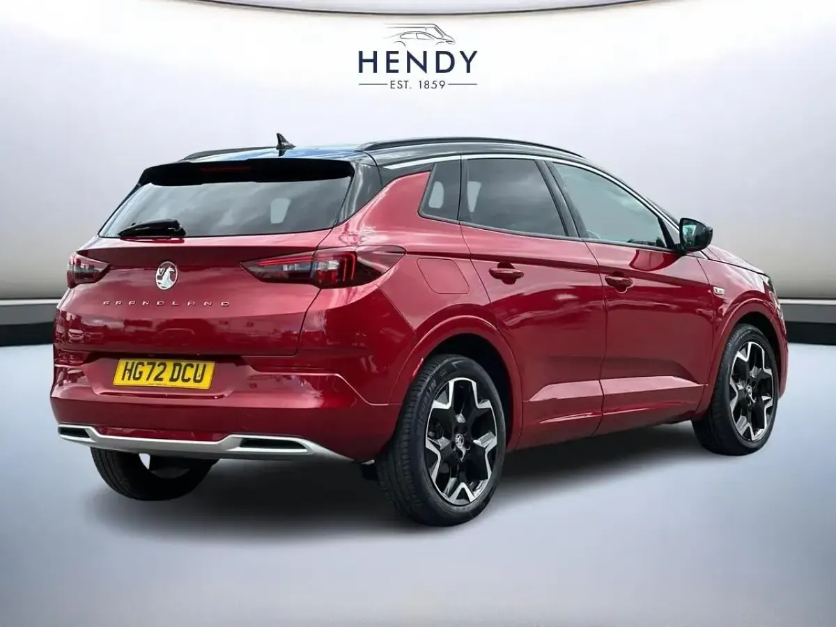 Used Vauxhall Grandland X Elite 128 HP (94 kW) 2022 Red SUV