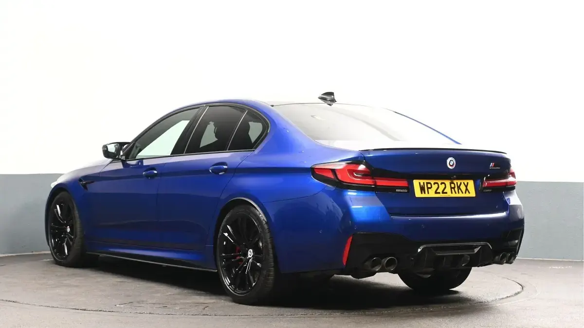 Used BMW M5 Competition Edition 625 HP (459 kW) 2022 Blue