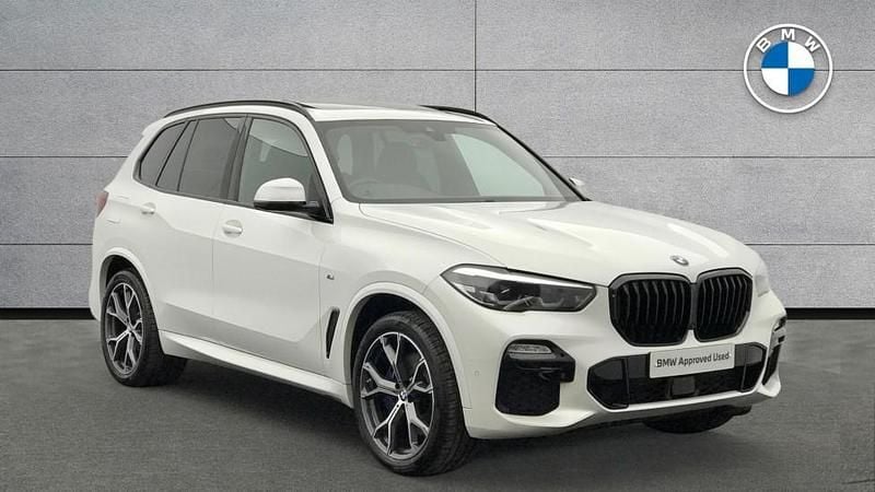 Used BMW X5 M Sport 282 HP (207 kW) 2021 White SUV