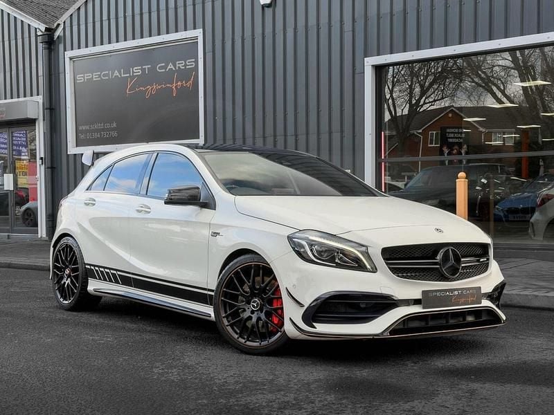 Used Mercedes A45 AMG Premium 432 HP (317 kW) 2016 White Hatchback