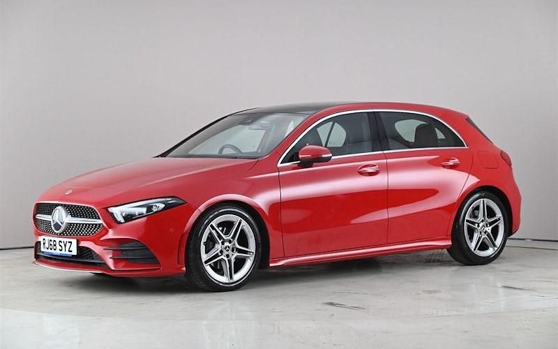 Second-hand Mercedes A200 AMG Line Premium Plus 163 CP (119 kW) 2021 Hatchback