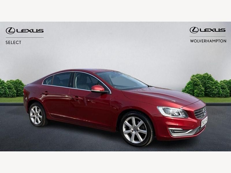 Used Volvo S60 SE Lux 2015 Red Sedan