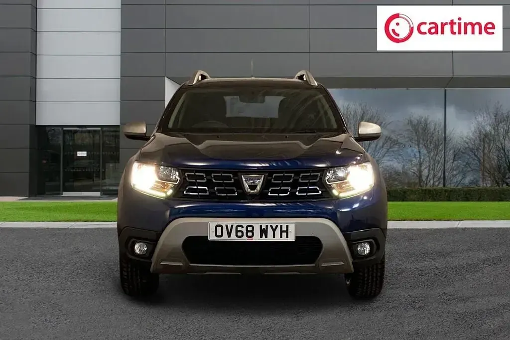 Käytetty Dacia Duster Comfort 115 HP (84 kW) 2019 Sininen Katumaasturi