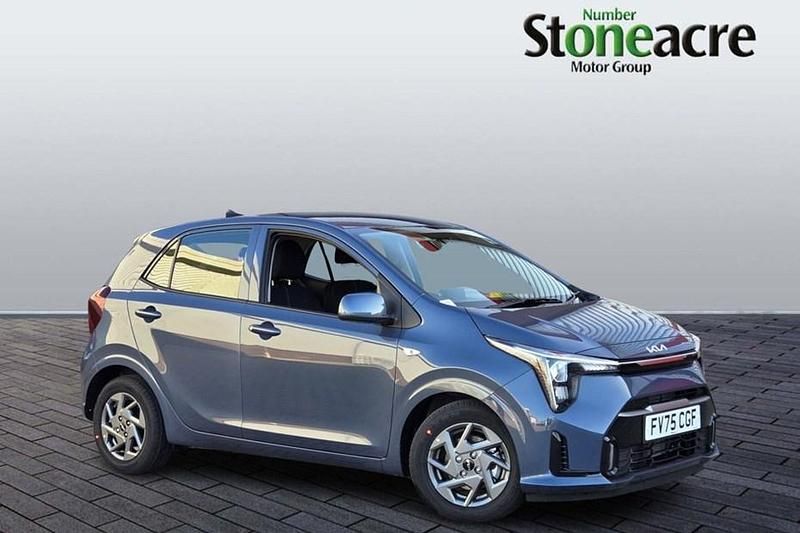 New Kia Picanto 68 HP (50 kW) 2025 Blue Hatchback
