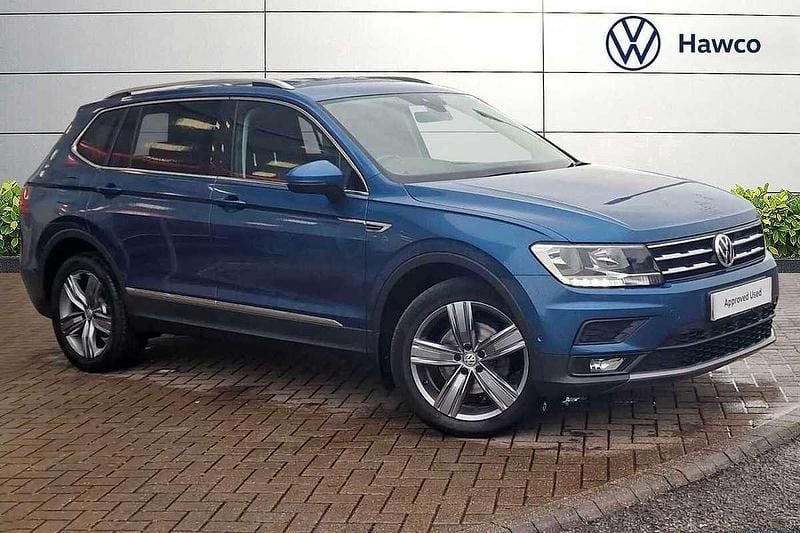 Blue Used 2020 VW Tiguan Allspace Match SUV | £22,995 (Fair price) - Image 1/4