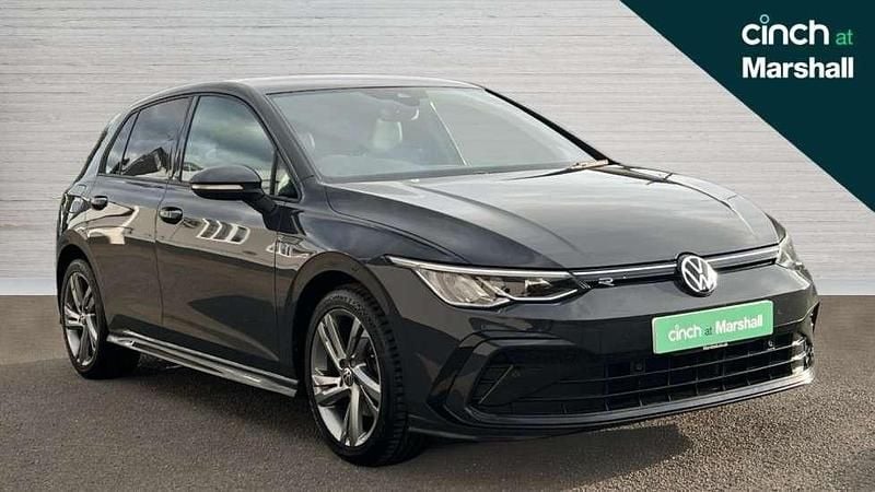 Grey Used 2022 VW Golf VIII R-line Hatchback | £18,790 (Fair price) - Image 1/4