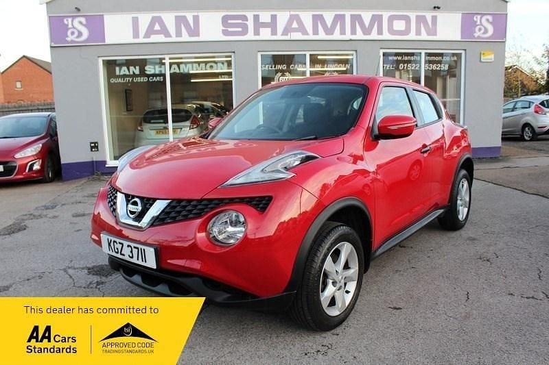 Red Used 2018 Nissan Juke Visia SUV | £7,495 (Good price) - Image 1/4