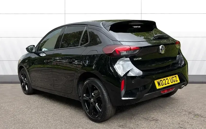 Used Vauxhall Corsa GS Line 101 HP (74 kW) 2022 Black Hatchback