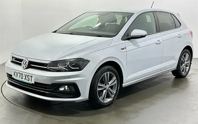Used VW Polo R-line 116 HP (85 kW) 2020 Silver Hatchback