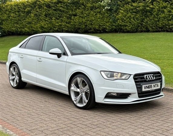 White Used 2015 Audi A3 Sport Sedan | £8,495 (Fair price) - Image 1/1