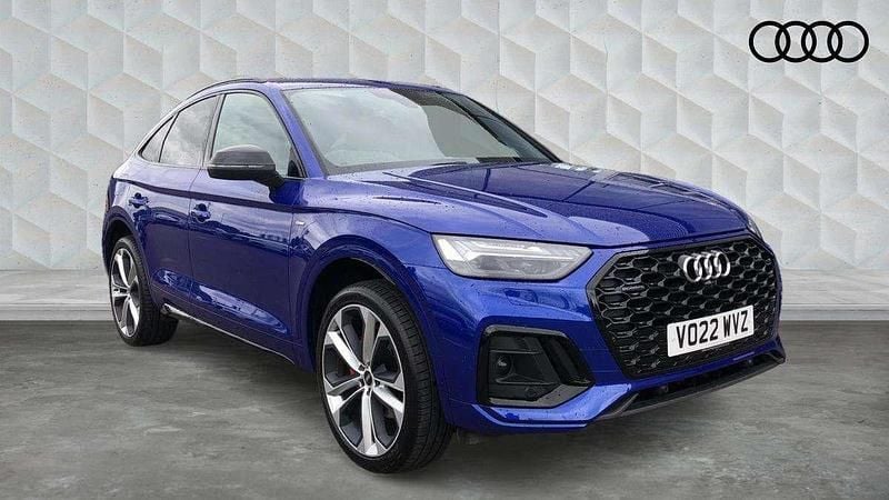 Blue Used 2022 Audi Q5 Sportback Comfort SUV | £36,150 (A bit pricey) - Image 1/4
