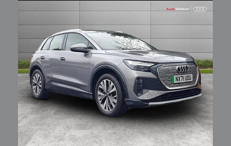 Grey Used 2021 Audi Q4 e-tron Sport SUV | £19,990 - Image 1/4