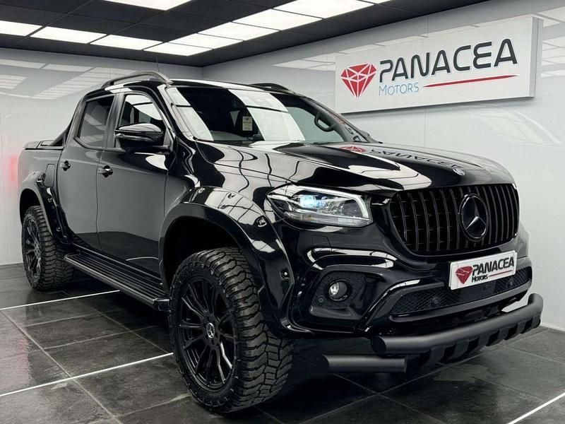 Black Used 2017 Mercedes X250 Pickup | £31,990 (Expensive) - Image 1/4