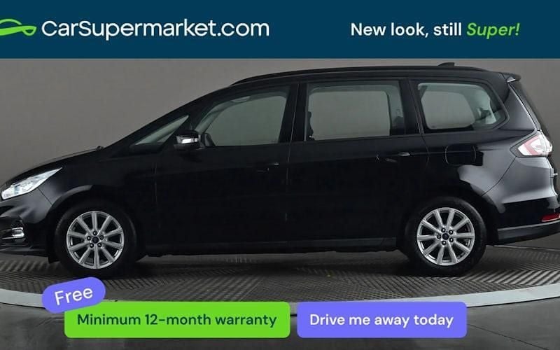 Usado Ford Galaxy Zetec 150 HP (110 kW) 2021 Preto Monovolume