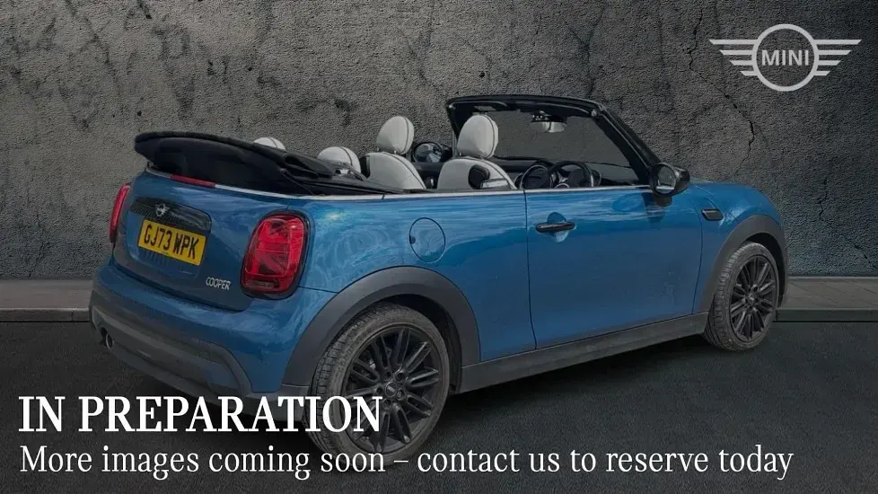 Used Mini Cooper Cabriolet Exclusive 134 HP (98 kW) 2023 Blue Cabriolet