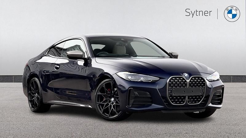 Used BMW M440 Comfort Edition 374 HP (275 kW) 2021 Blue Sedan