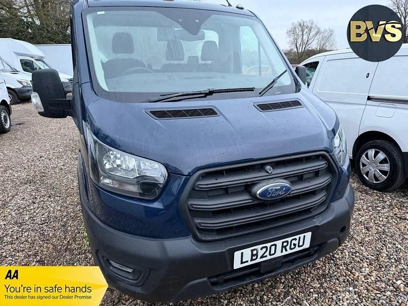 Used Ford Transit Premium 130 HP (95 kW) 2020 Blue Cabriolet
