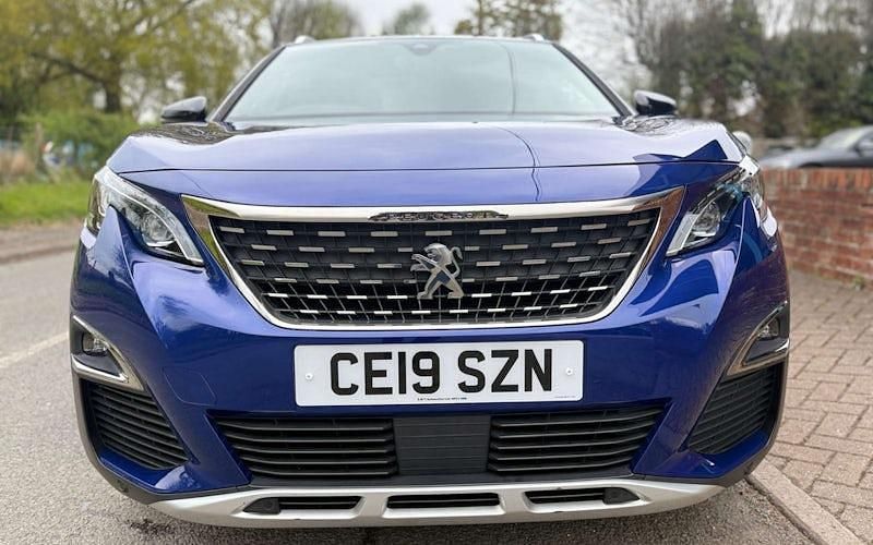 Used Peugeot 3008 GT-line 131 HP (96 kW) 2019 Blue SUV