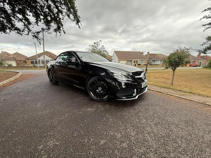 Used Mercedes E220 AMG 2014 Black Cabriolet