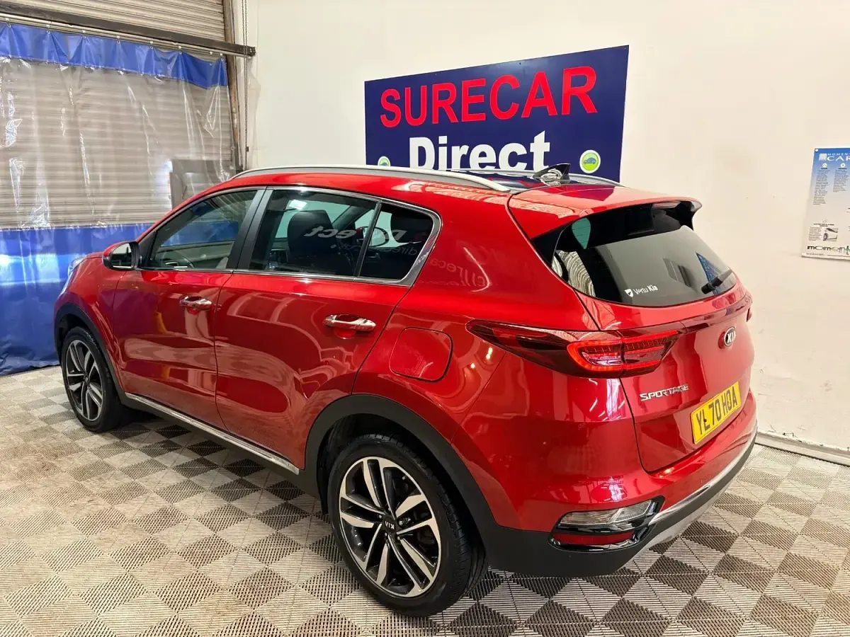 Used Kia Sportage 130 HP (95 kW) 2021 Red SUV