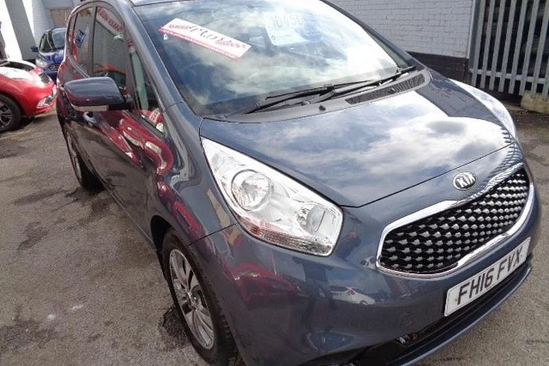 Used Kia Venga 90 HP (66 kW) 2016 Blue Hatchback