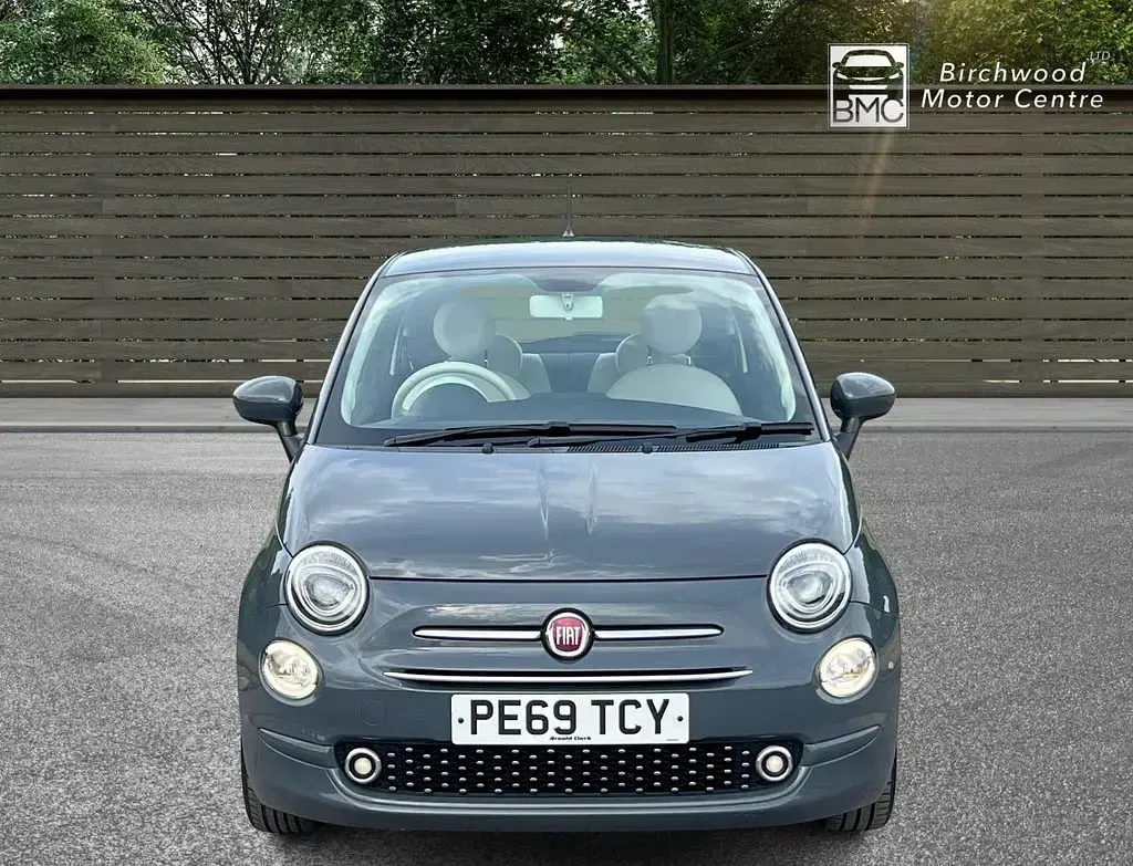 Used Fiat 500 Lounge 69 HP (50 kW) 2019 Grey Hatchback