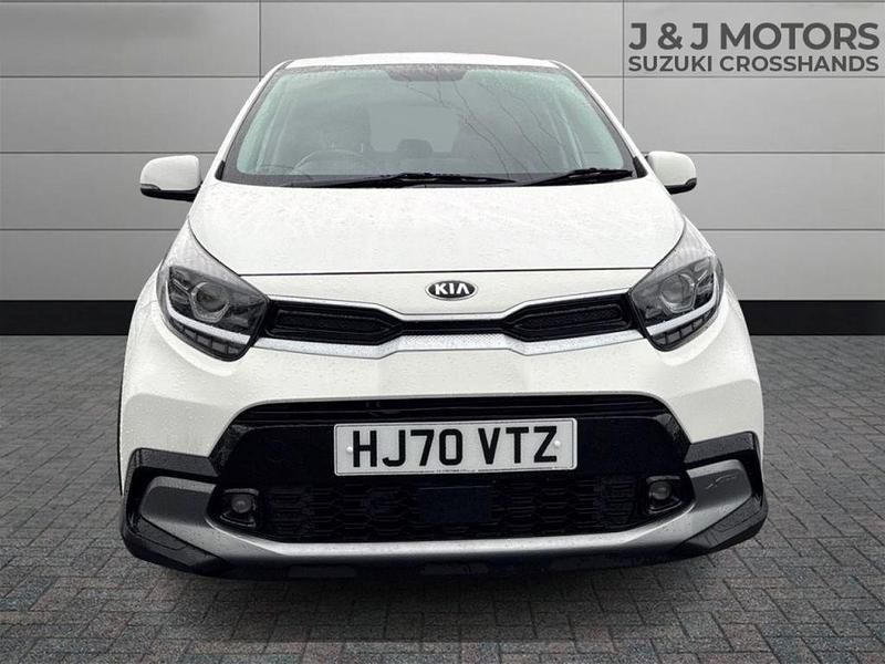 Used Kia Picanto X-Line 67 HP (49 kW) 2020 White Hatchback