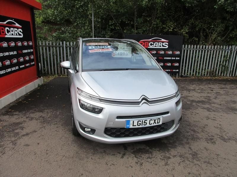 Silver Used 2015 Citroën Grand C4 Picasso Exclusive MPV | £4,995 (Good price) - Image 1/4