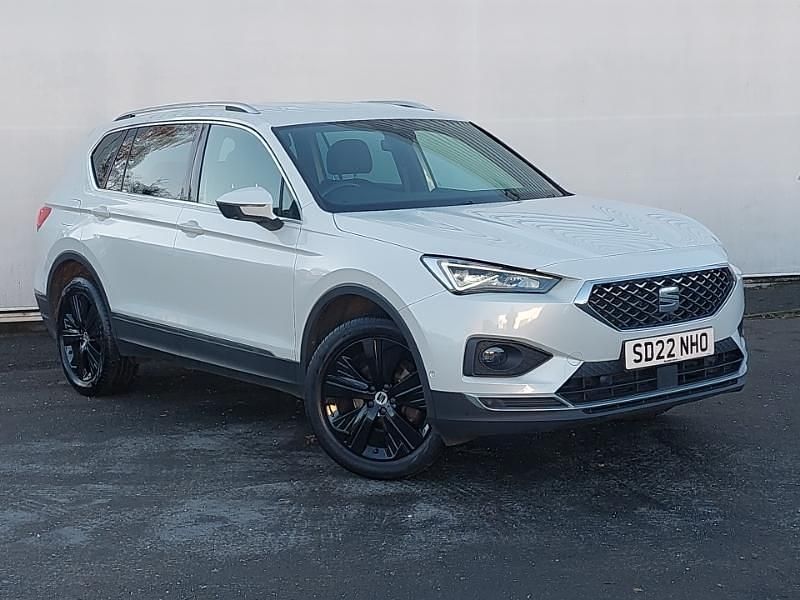 White Used 2022 Seat Tarraco XCELLENCE SUV | £22,998 (Fair price) - Image 1/4