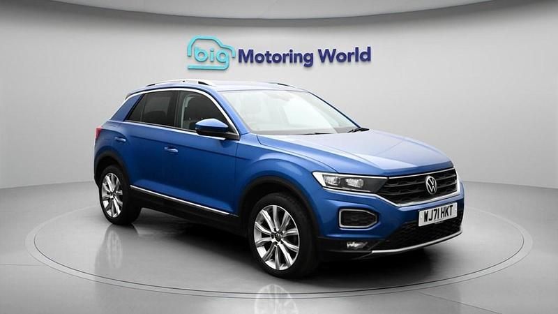 Used VW T-Roc SEL 150 HP (110 kW) 2021 Blue SUV