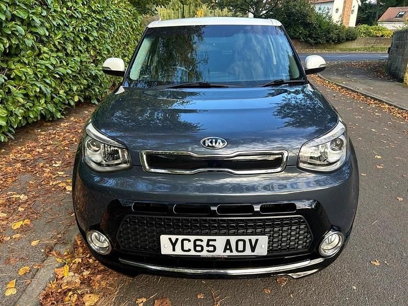 Used Kia Soul 126 HP (92 kW) 2015 Blue SUV
