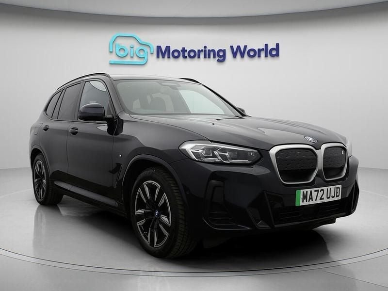 Black Used 2022 BMW iX3 M Sport SUV | £25,800 (Good price) - Image 1/4