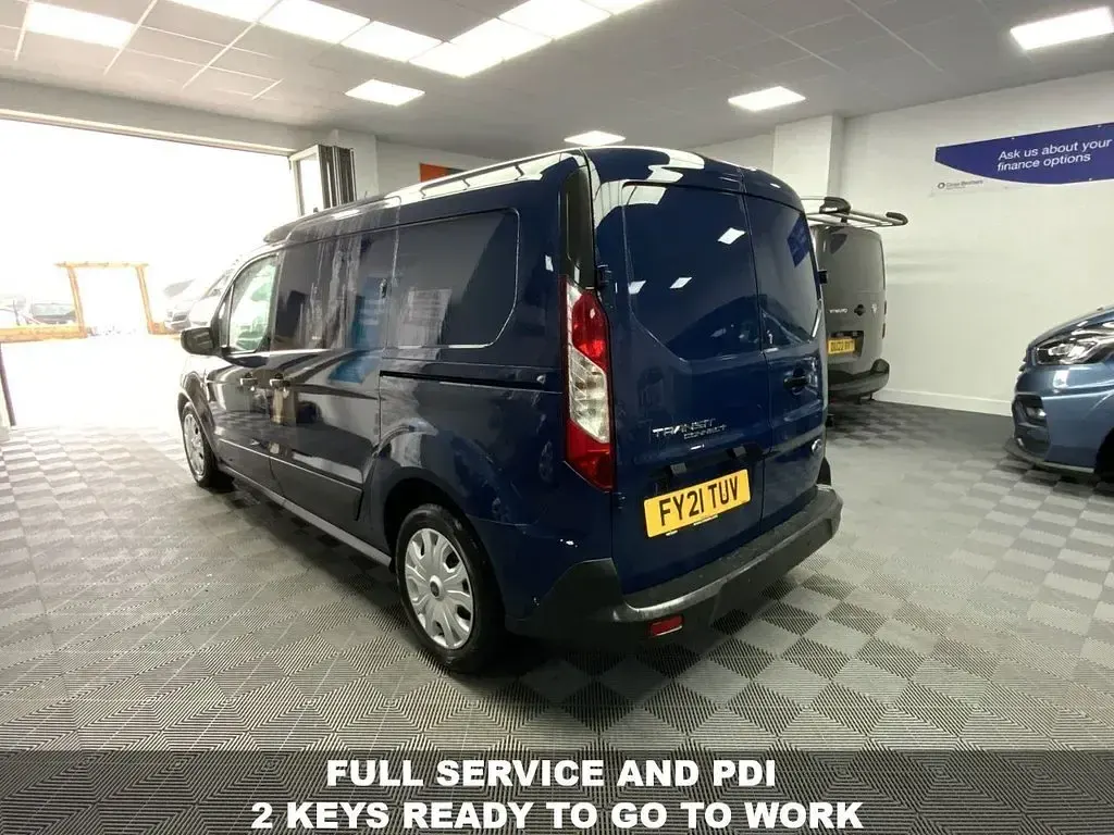 Used Ford Transit Connect Trend 100 HP (73 kW) 2021 Blue MPV