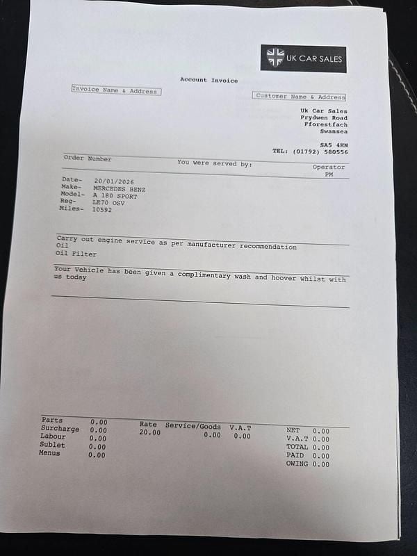 Grey Used 2024 Mercedes A180 Executive | £18,299 (Super price) - Image 1/3