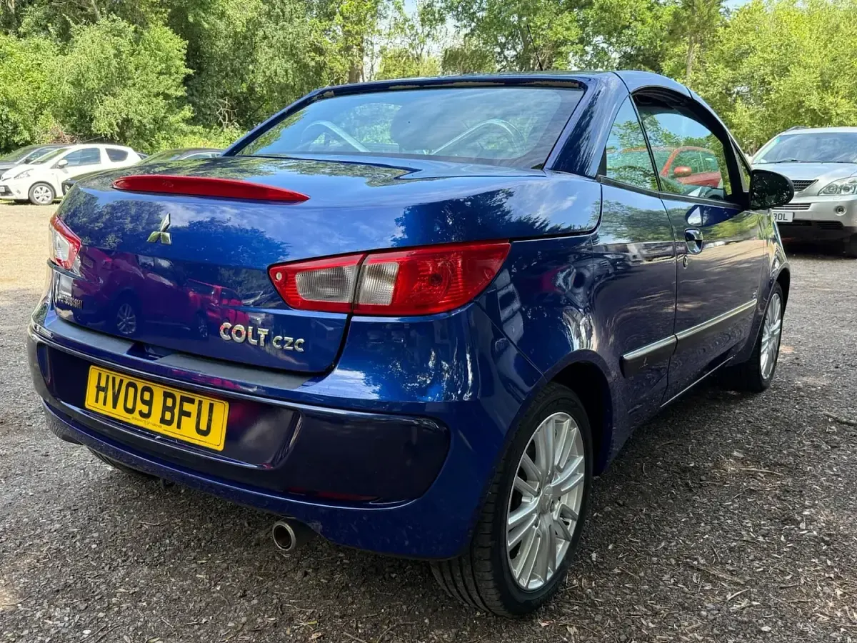 Used Mitsubishi Colt 150 HP (110 kW) 2009 Blue Hatchback