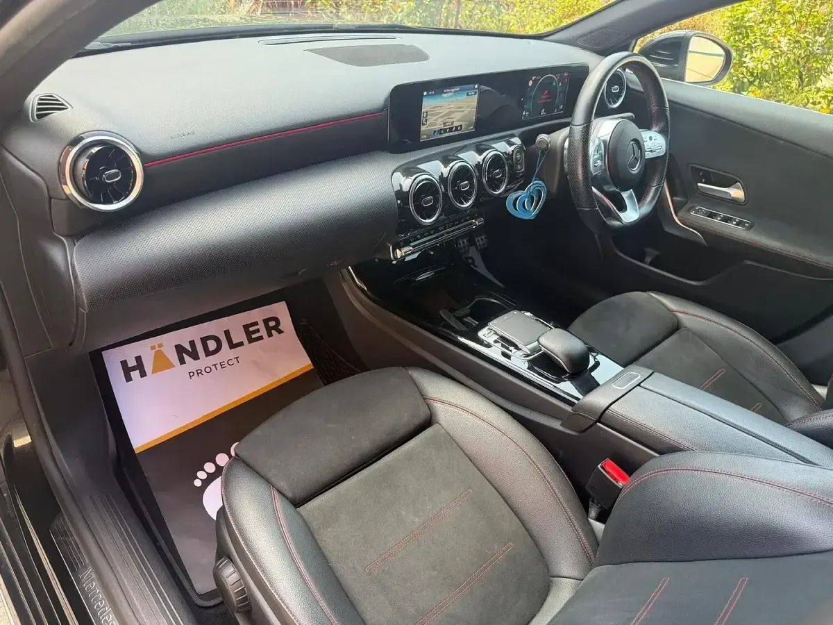 Used Mercedes A220 AMG line 2019 Black Hatchback