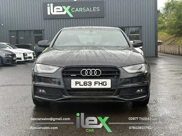 Used Audi A4 Black Edition 177 HP (130 kW) 2013 Black Sedan
