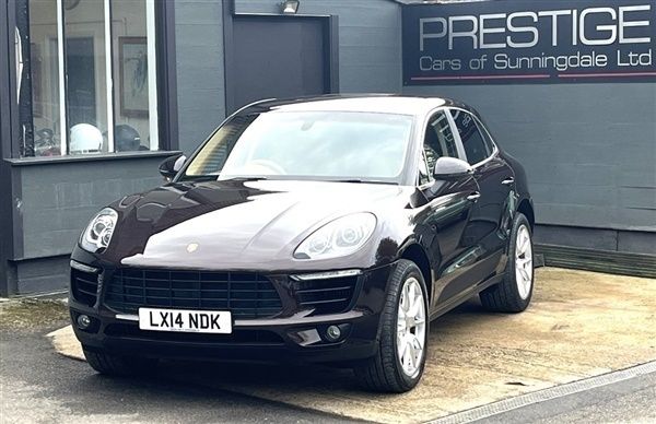 Mahogany metallic with luxor beige leather Used 2014 Porsche Macan S SUV | £22,450 (Good price) - Image 1/1