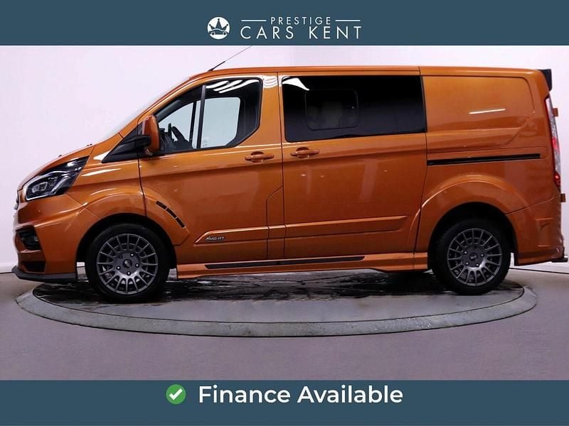 Used Ford Transit Custom Limited 170 HP (125 kW) 2023 Orange Van