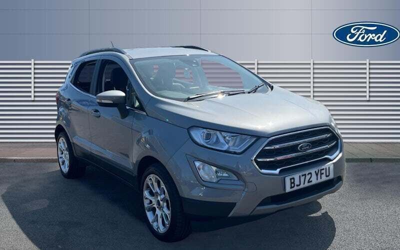 Silver Used 2022 Ford Ecosport Titanium SUV | £12,500 (Fair price) - Image 1/4